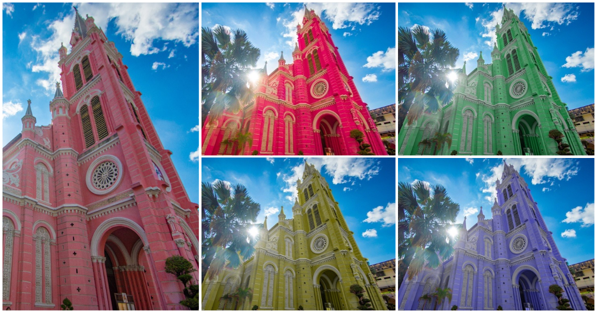 ピンクの教会がもしも ピンク の教会じゃなかったら べとまる