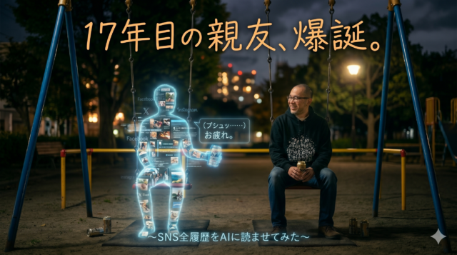 17年物のSNS履歴をAIに読ませたら「親友」が爆誕した話